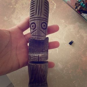 Wood statue hand made